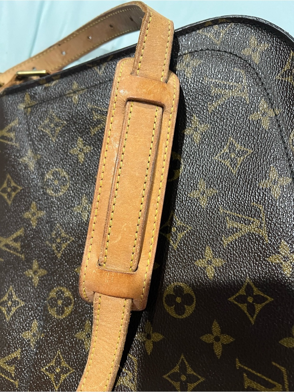 Authentic Louis Vuitton Saint Cloud Brown Monogram Crossbody W/ COA - Picture 12 of 16
